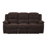 Madden Brown Chenille Sofa