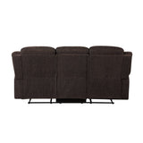 Madden Brown Chenille Sofa