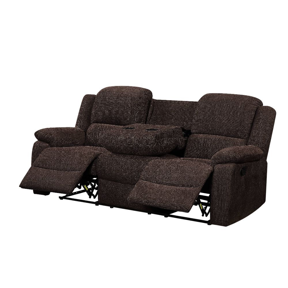 Madden Brown Chenille Sofa