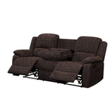 Madden Brown Chenille Sofa