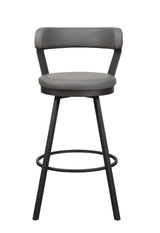 Appert Gray/Dark Gray Swivel Pub Height Chair