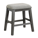 Timbre Wire-Brushed Gray Counter Height Stool