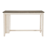 Timbre Whitewash Counter Height Table