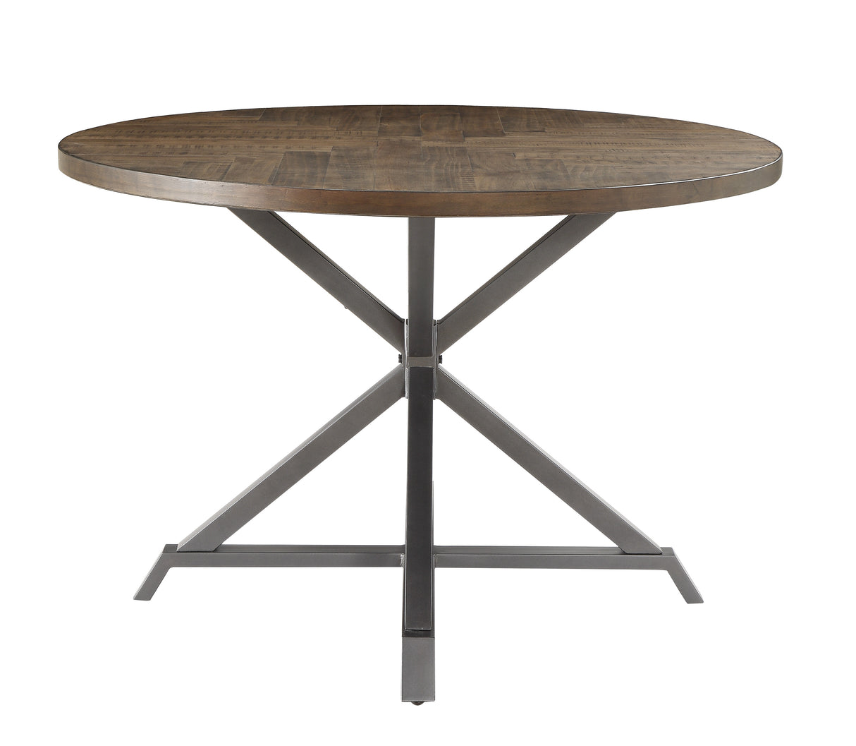 Fideo Brown Round Dining Table