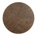 Fideo Brown Round Dining Table