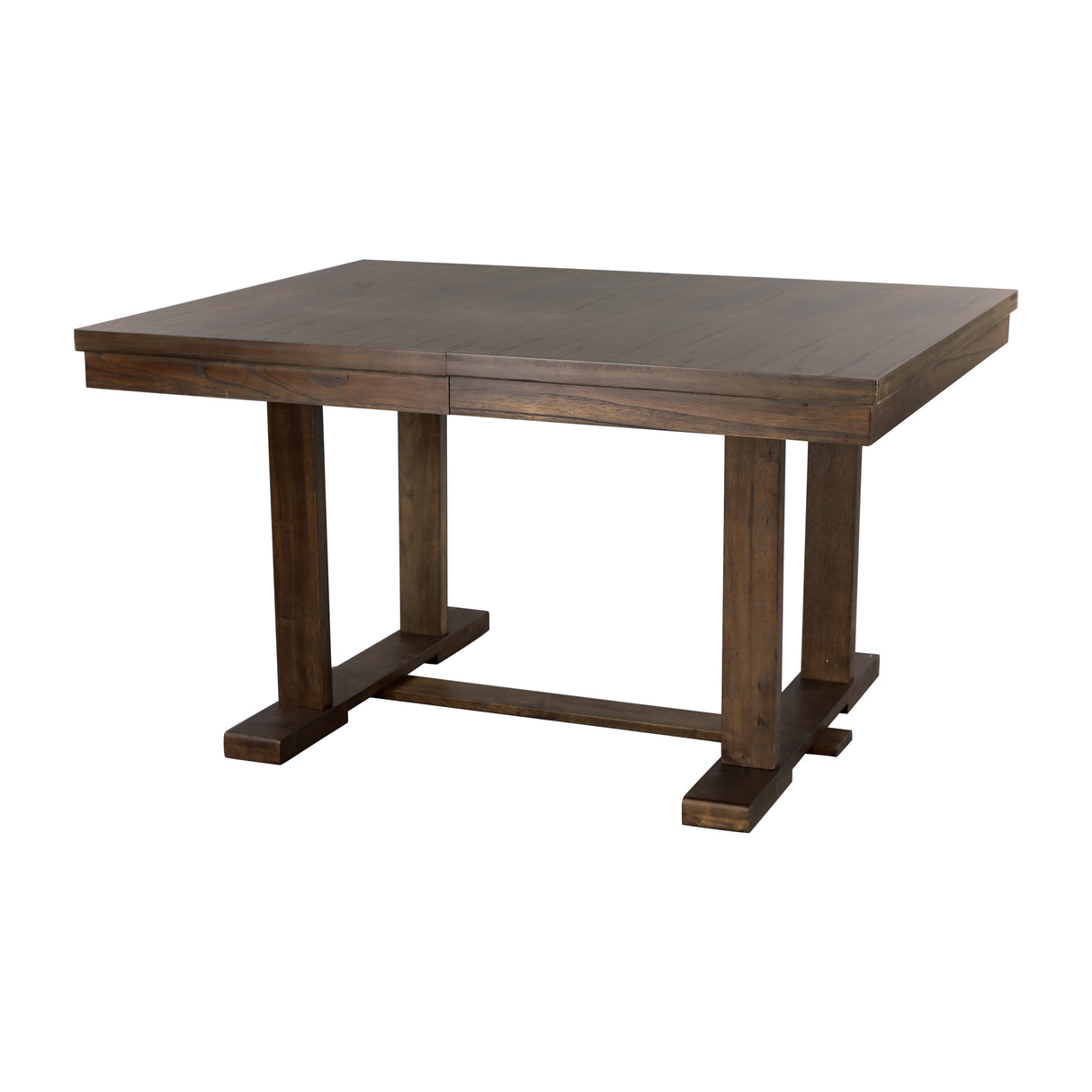 Wieland Rustic Brown Extendable Dining Table