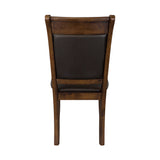 Wieland Rustic Brown Side Chair