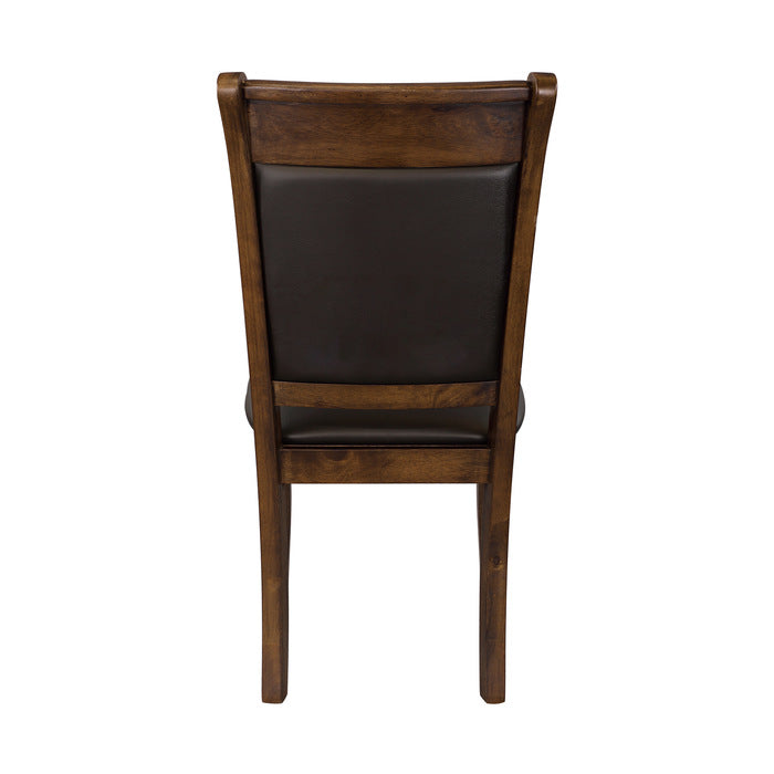 Wieland Rustic Brown Side Chair