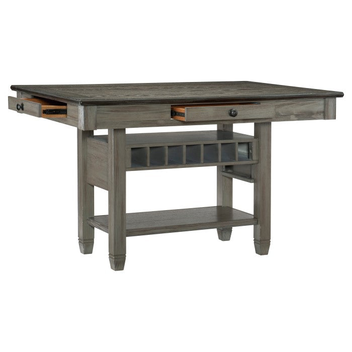 Granby Coffee And Antique Gray Counter Height Table