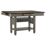 Granby Coffee And Antique Gray Counter Height Table