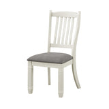 Granby Antique White Side Chair