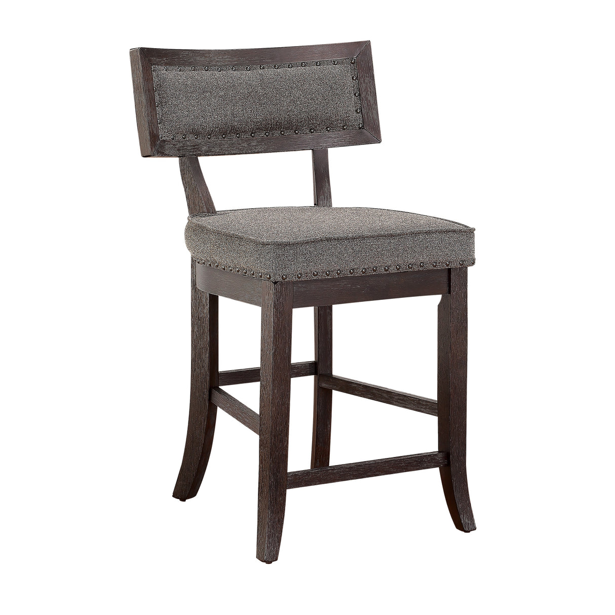 Oxton Dark Cherry/Fabric Counter Chair