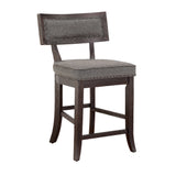 Oxton Dark Cherry/Fabric Counter Chair