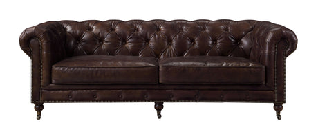 Aberdeen Vintage Brown Top Grain Leather Sofa