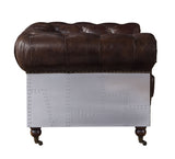 Aberdeen Vintage Brown Top Grain Leather Sofa
