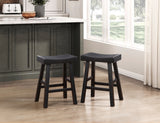 Caspian Black Counter Height Stool