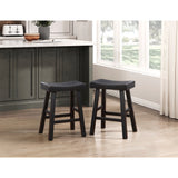 Caspian Black Counter Height Stool
