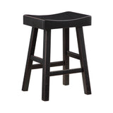 Caspian Black Counter Height Stool