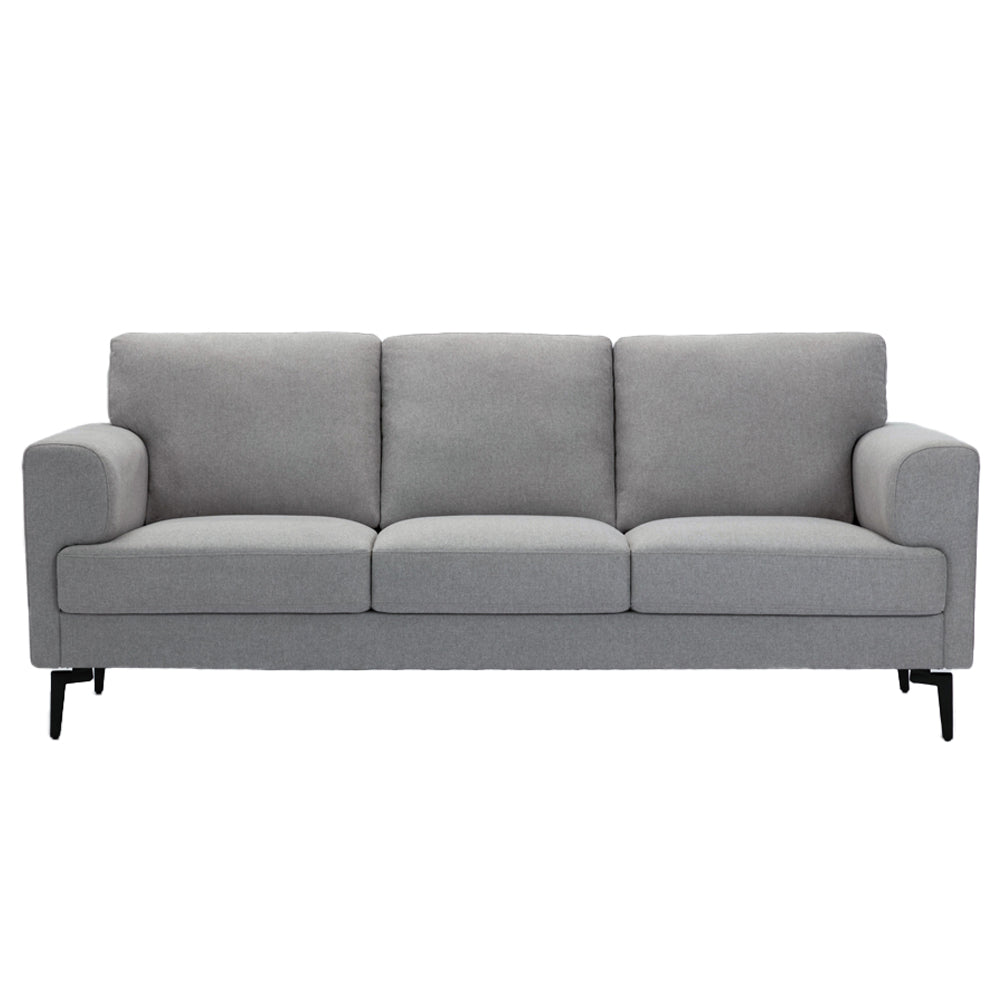 Kyrene Light Gray Linen Sofa