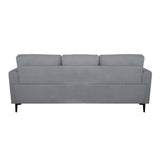 Kyrene Light Gray Linen Sofa