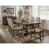 Stonington Brown And Charcoal Dining Table