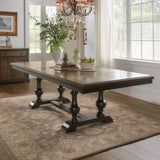 Stonington Brown And Charcoal Dining Table