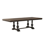Stonington Brown And Charcoal Dining Table
