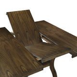 Darla Brown Dining Table W/18" Butterfly Leaf, Mindy Veneer