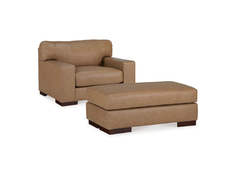 Lombardia Tumbleweed Oversized Chair And Ottoman