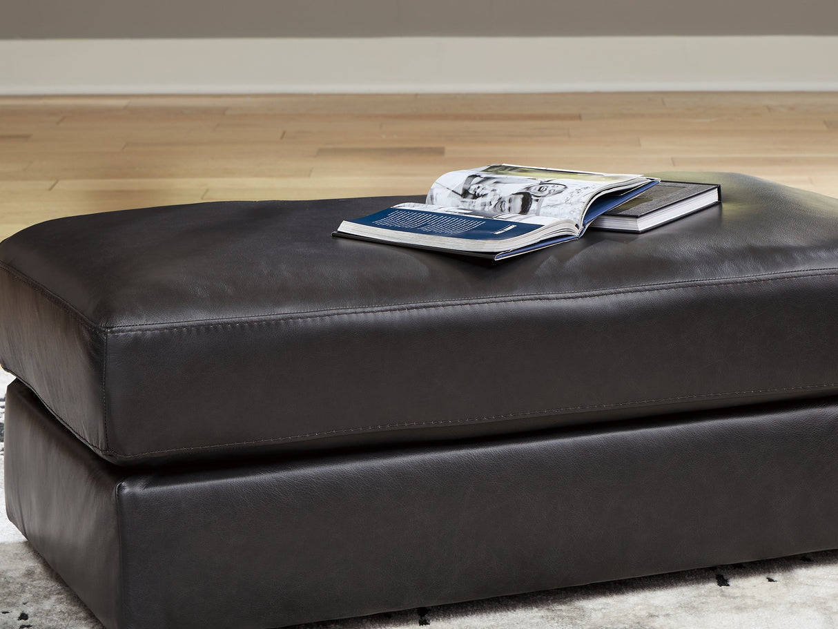 Amiata Onyx Sofa, Loveseat, Oversized Chair And Ottoman