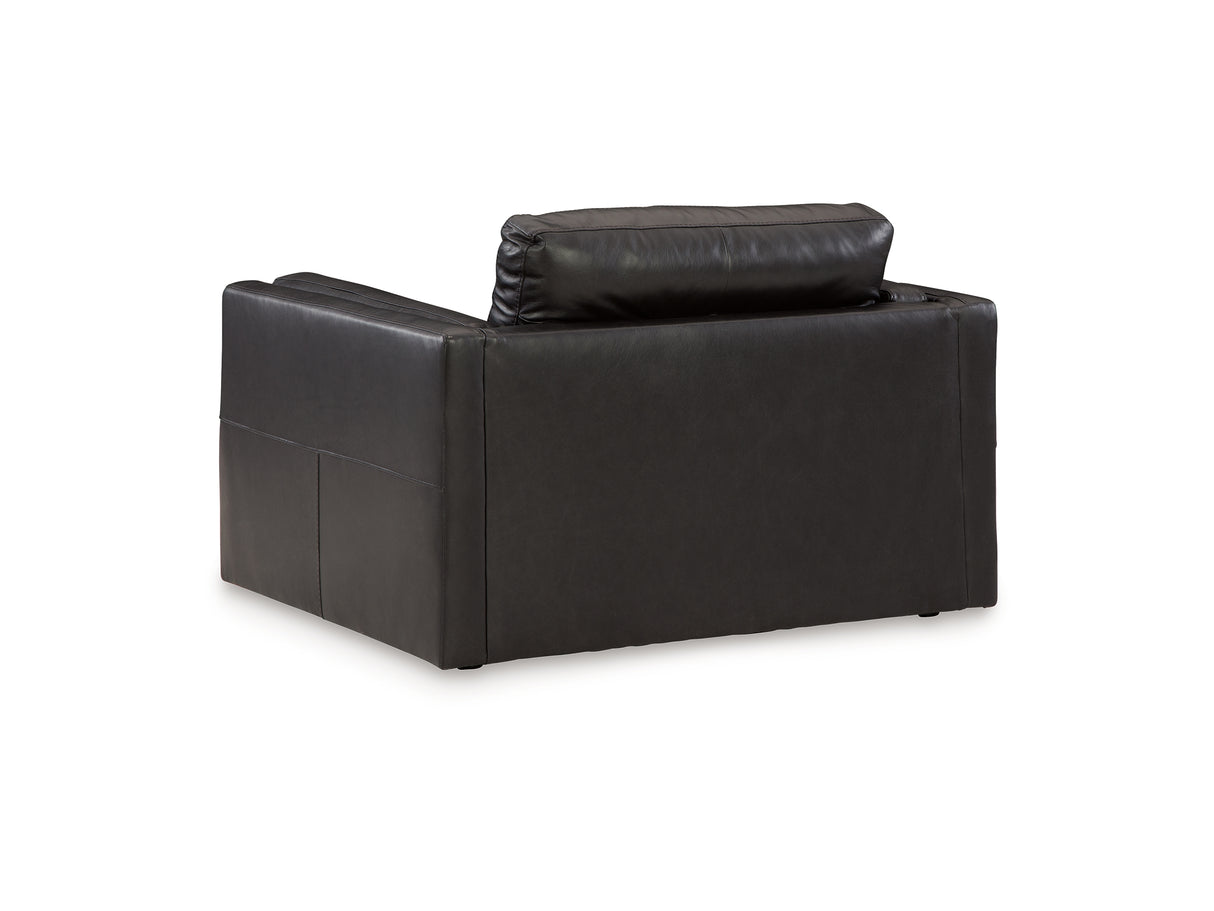 Amiata Onyx Sofa, Loveseat, Oversized Chair And Ottoman