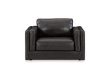 Amiata Onyx Sofa, Loveseat, Oversized Chair And Ottoman