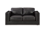 Amiata Onyx Sofa, Loveseat, Oversized Chair And Ottoman