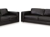 Amiata Onyx Sofa And Loveseat