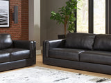 Amiata Onyx Sofa And Loveseat