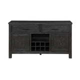 Orem Wire Brushed Antiqued Black Server
