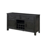 Orem Wire Brushed Antiqued Black Server