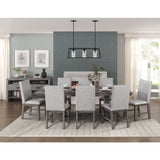 Gresham Gray Dining Table