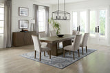 Brookings Brown Dining Table