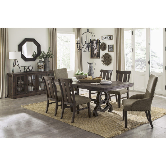 Gloversville Brown Extendable Dining Table