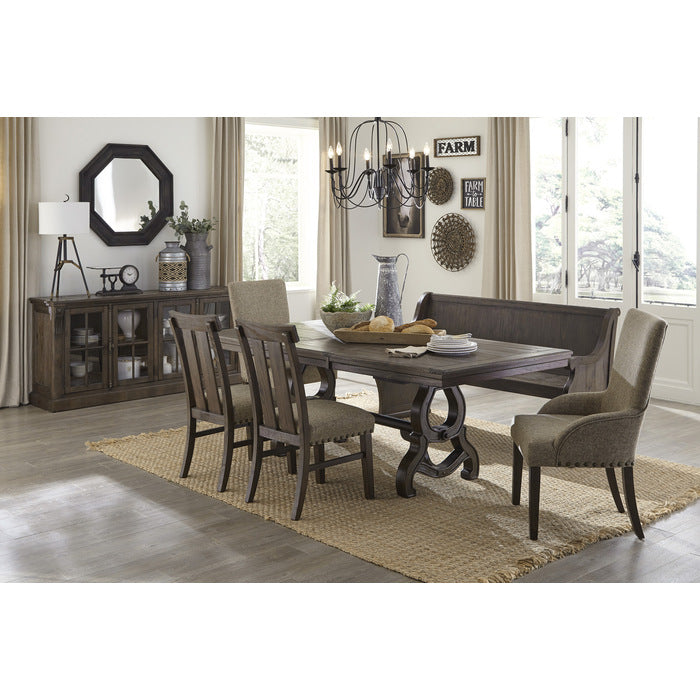 Gloversville Brown Extendable Dining Table
