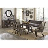 Gloversville Brown Extendable Dining Table