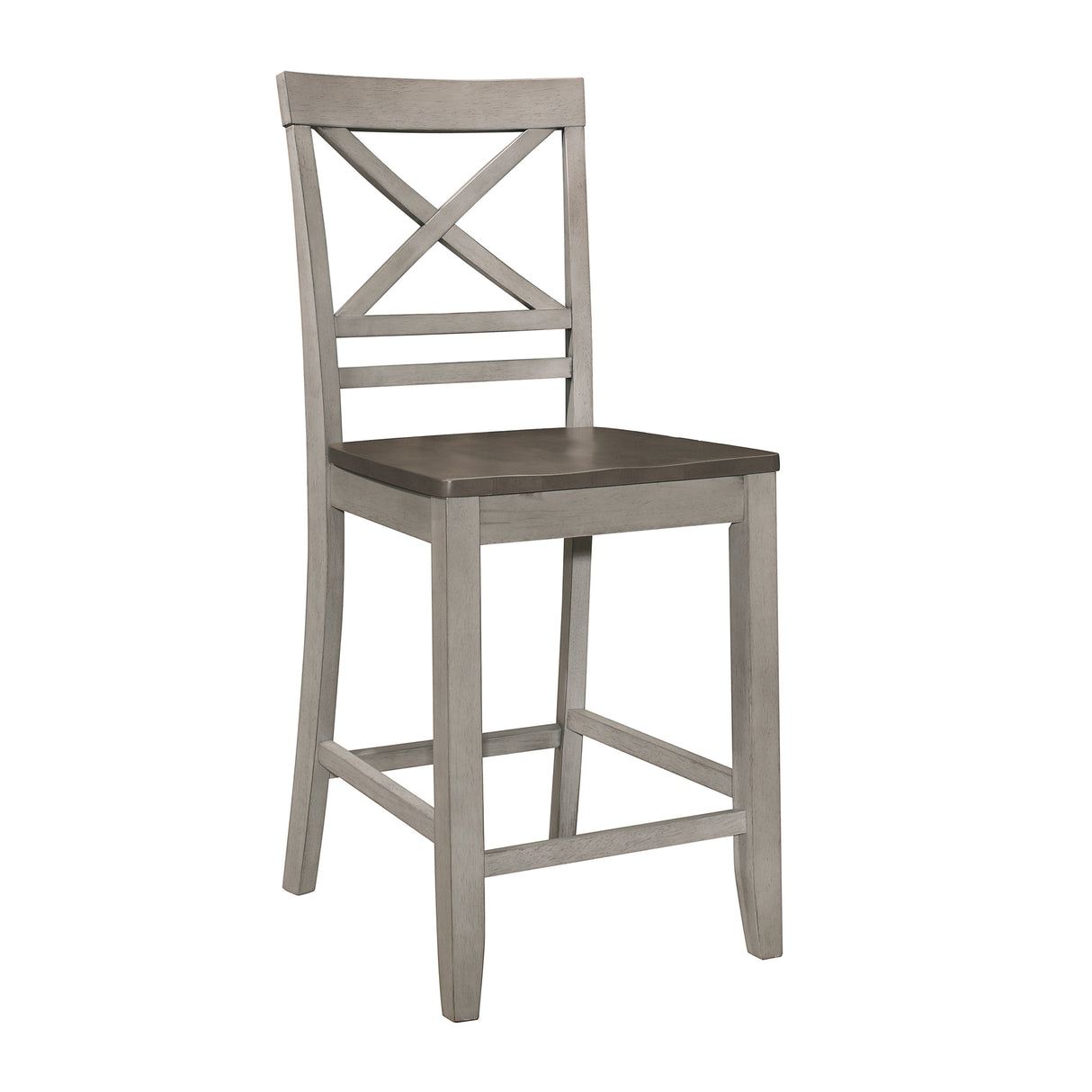 Brightleaf Brown/Light Gray Counter Height Chair