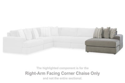 Avaliyah Ash Right-Arm Facing Corner Chaise
