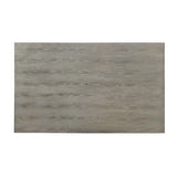 Keene Light Gray/Black Metal Dining Table