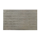 Keene Light Gray/Black Metal Dining Table