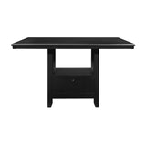 Raven Charcoal Gray Counter Height Table