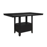 Raven Charcoal Gray Counter Height Table