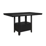 Raven Charcoal Gray Counter Height Table