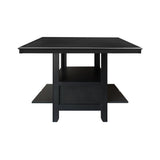 Raven Charcoal Gray Counter Height Table